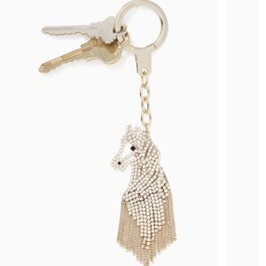 Kate Spade Wild Ones Bling Horse Keychain